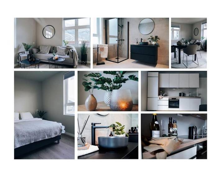 Ferienwohnung für 6 Personen, mit Ausblick und Terrasse, mit Haustier in Odda