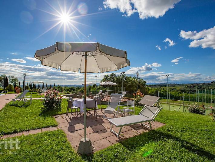 Location de vacances pour 4 personnes, avec balcon/terrasse et terrasse à Montespertoli - 4