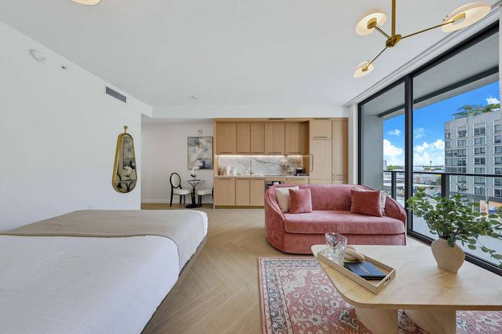 Ganze Wohnung, Ferienwohnung für 4 Personen mit Balkon in Miami, Florida
