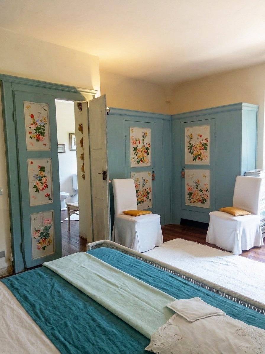 Antica Cascina del Medico - Camera Fiorita in Muzzano, Walliser Alpen