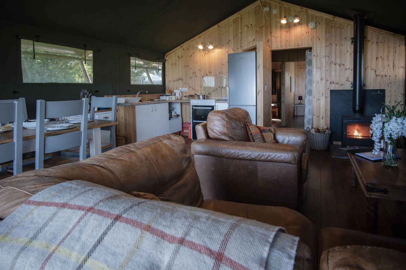 Three Cliffs - Safari Glamping Tent - Llangennith in Swansea region