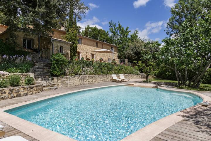 Location de vacances pour 9 personnes, avec jardin et balcon dans Dentelles de Montmirail - 2