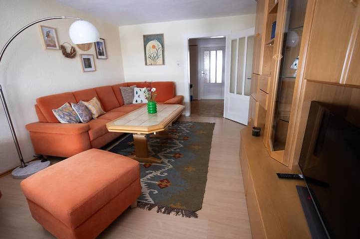 Ferienwohnung für 6 Personen, mit Garten