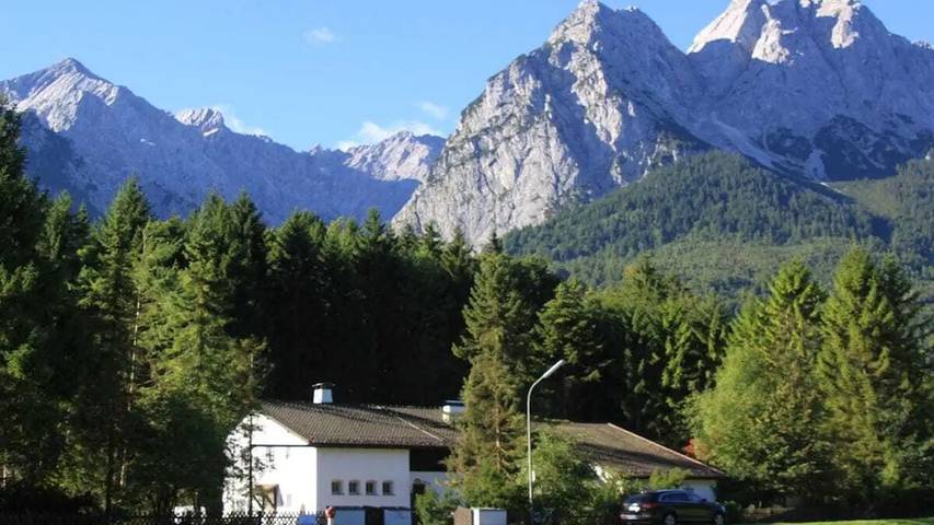 Ferienhaus für 4 Personen, mit Balkon am Eibsee
