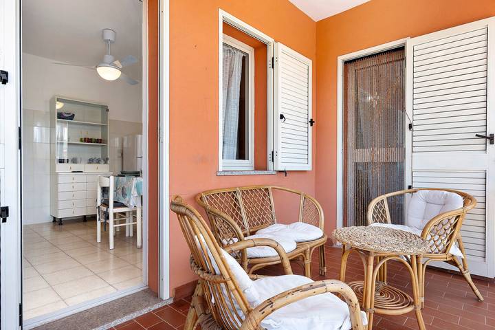 Hel lägenhet, Del Corso Apartment with Private Terrace and Air Conditioning in San Teodoro, Olbia-Tempio