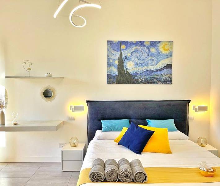 Lägenhet för 4 Personer, med trädgård samt pool och sjöutsikt och utsikt i Rom