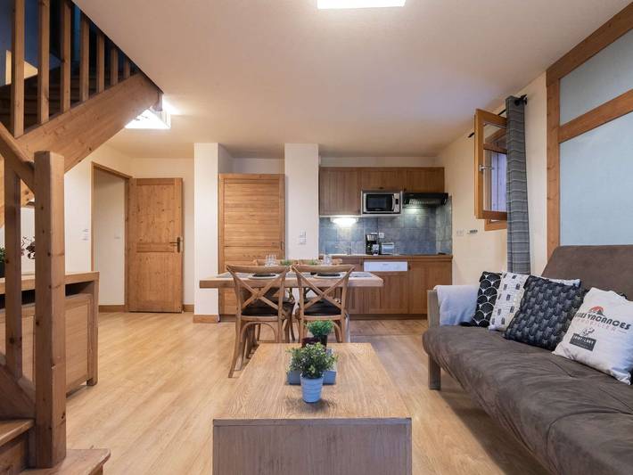 Apartamento entero, Apartamento en Saint-Lary con piscina, sauna y parking in Saint-Lary-Soulan, Parque nacional de los Pirineos
