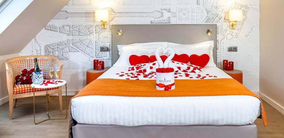 Hôtel pour 2 personnes, avec Terrasse et Jardin à Antony