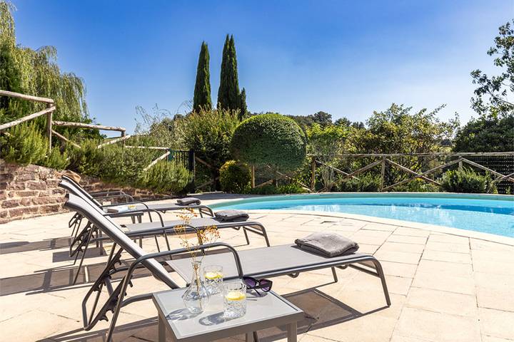 Villa pour 6 personnes, avec vue ainsi que terrasse et piscine dans le Gers - 3