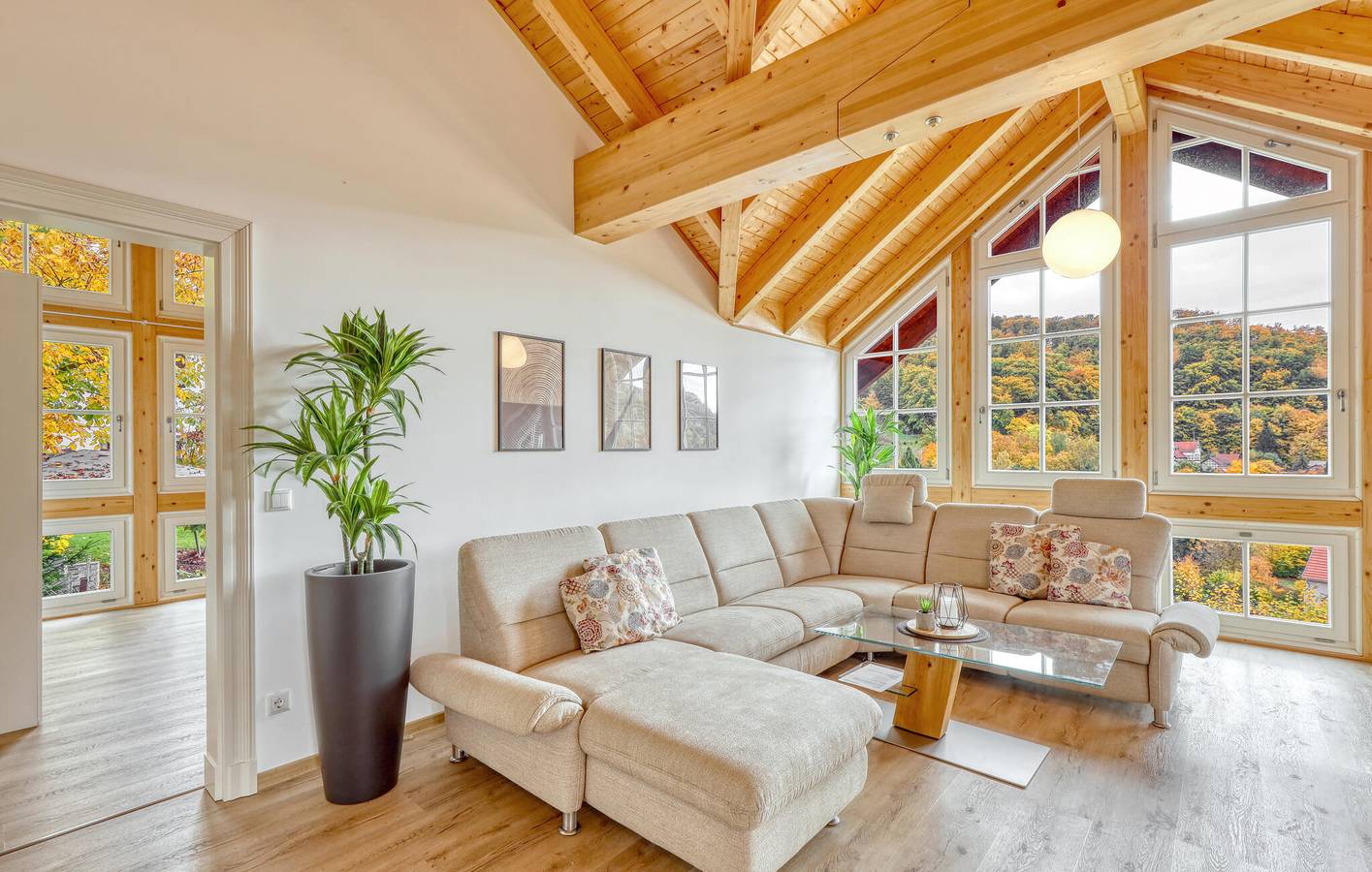 Ganze Ferienwohnung, Gemütliche Wohnung mit Terrasse in der Nähe von Fluss und Stadtzentrum in Stolberg (Harz), Südharz