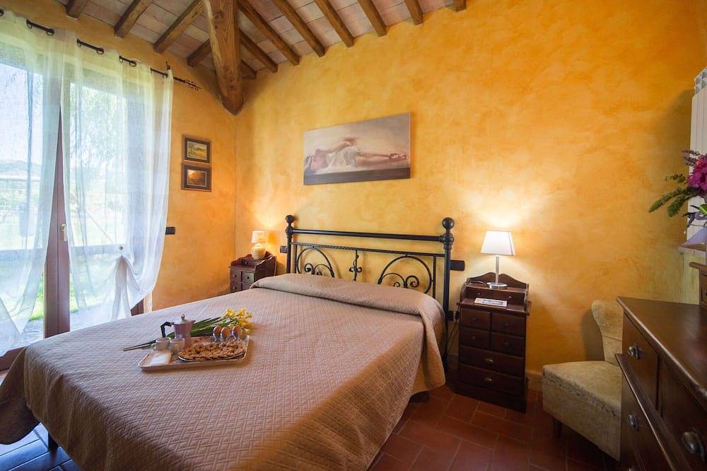 Precioso apartamento en villa con piscina, Wifi, Tv, patio, mascotas permitida y vista panorámica in Le Mosse, Provincia de Viterbo