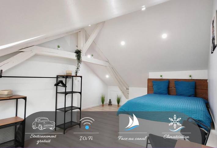 Appartement de vacances pour 2 personnes, avec vue et jardin