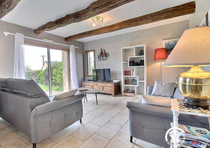 Gîte pour 6 personnes, avec sauna ainsi que jardin et terrasse à Locoal-Mendon - 2