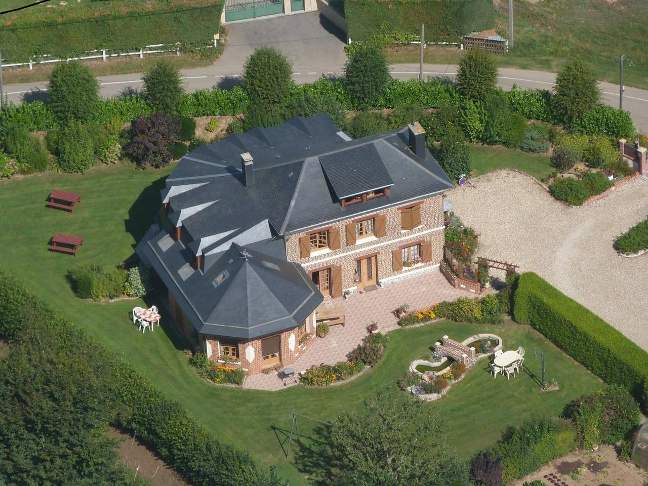Auleclairlogis - Florale in Sainte-Thérèse-des-Ponts-de-Seine, Le Havre region