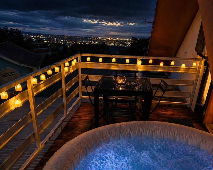 Ferienwohnung für 4 Personen, mit Terrasse und Ausblick - 1
