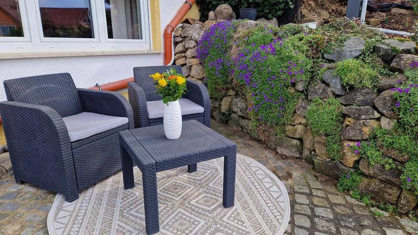 Ferienwohnung für 4 Personen, mit Balkon und Terrasse sowie Ausblick in Viereth-Trunstadt - 4