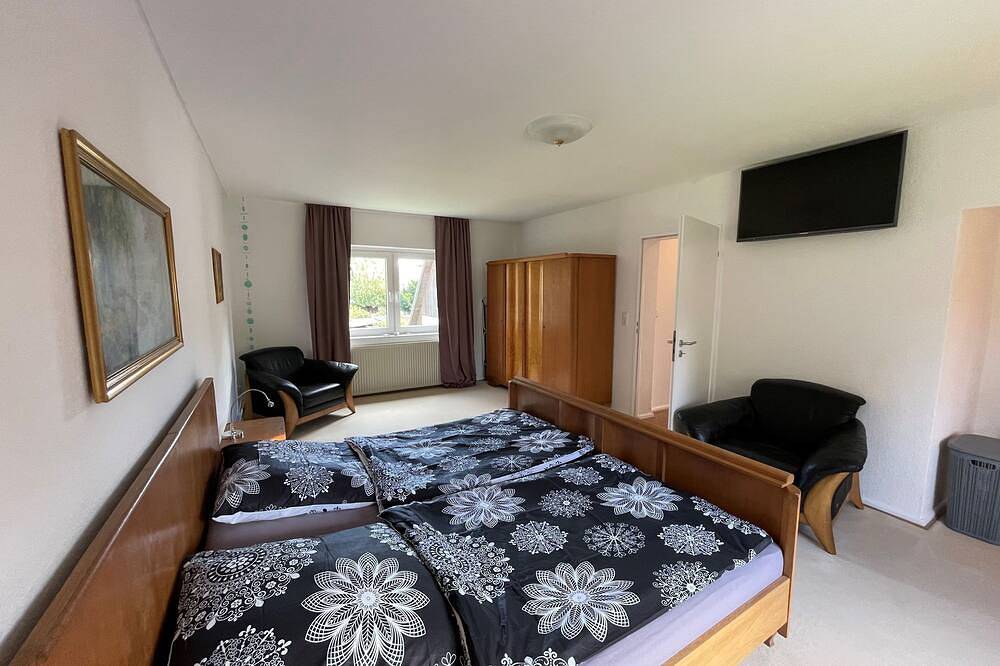 Ganze Wohnung, Weitblick: Fewo in Ostseenähe mit 2 großen Schlafzimmern - Ferienwohnung in Munkbrarup, Flensburger Förde