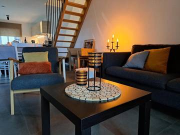 Gîte pour 6 personnes, avec terrasse, adapté aux familles dans Nadrin