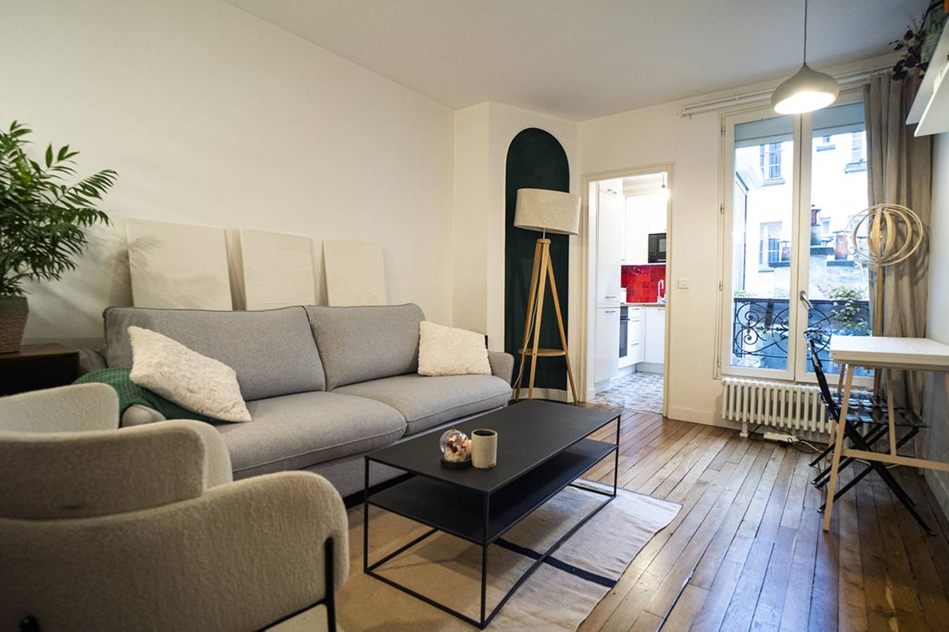 Apartamento entero, Apartamento de vacaciones para 3 personas in París, Isla de Francia