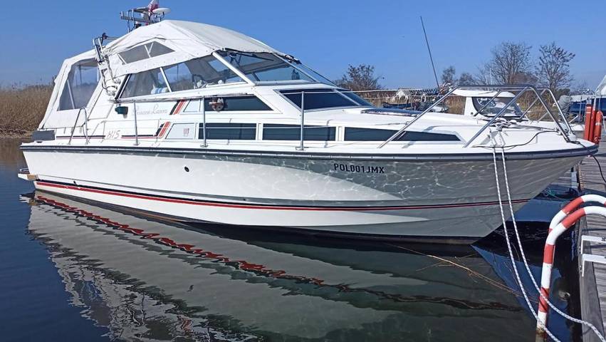 Boot für 4 Personen, mit Terrasse und Garten sowie Seeblick und Ausblick im Stettiner Haff