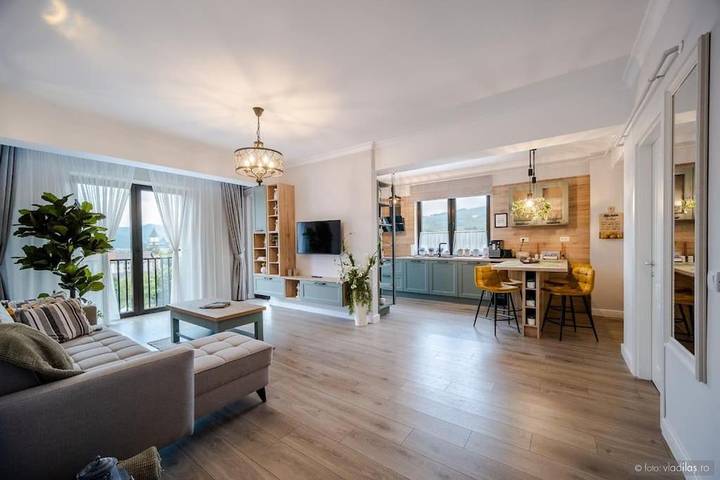 Appartement de vacances pour 4 personnes, avec balcon et vue
