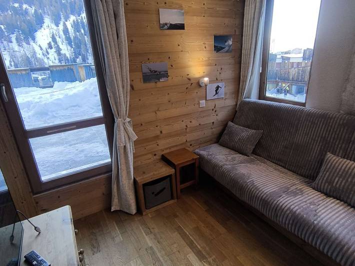 Gîte pour 4 personnes, avec balcon dans Plagne Bellecote - 4