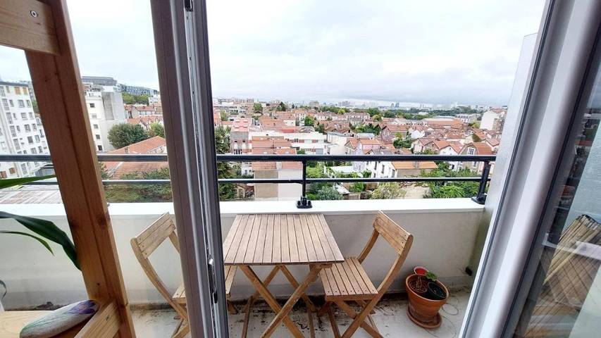 Gîte pour 2 personnes, avec vue et balcon à Cachan - 3