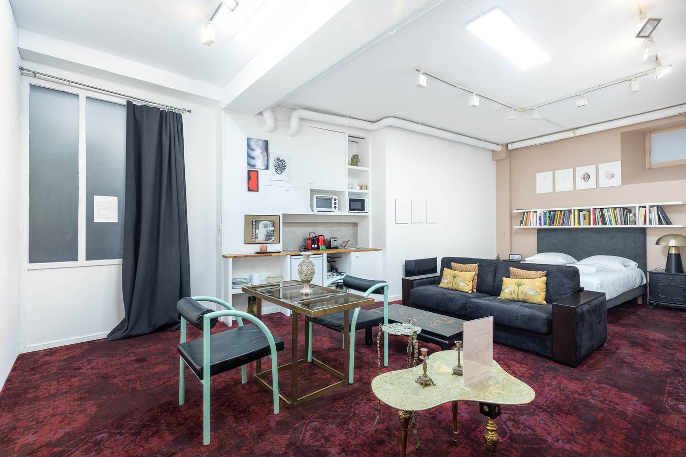 Estudio entero, Guestready- Estudio vivo de artista en la Bastilla in París, Isla de Francia