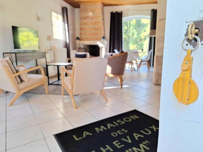 Appartement de vacances pour 4 personnes, avec Jacuzzi et Terrasse ainsi que Jardin et Sauna
