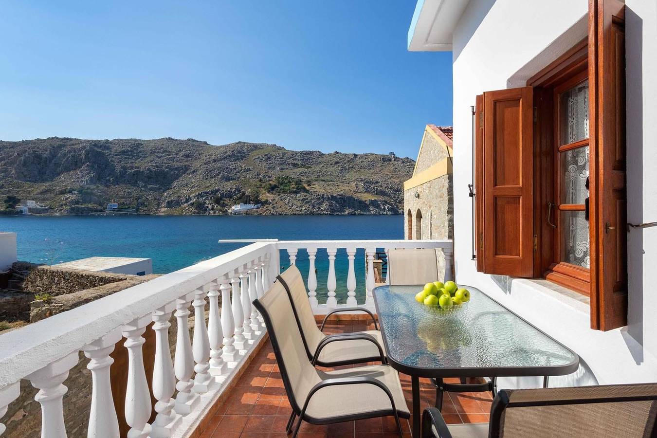 Villa für 4 Personen mit Meerblick in Rhodos