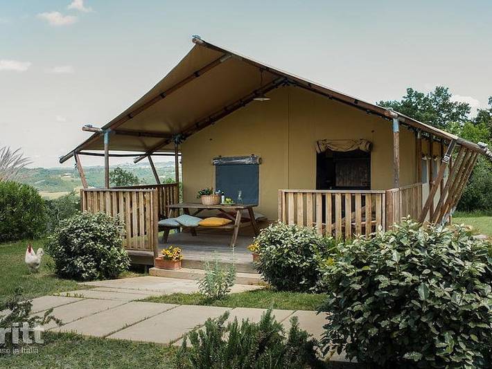 Ferienhaus für 5 Personen, mit Balkon/Terrasse und Terrasse