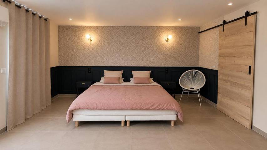 Chambre d’hôte pour 2 personnes, avec Terrasse