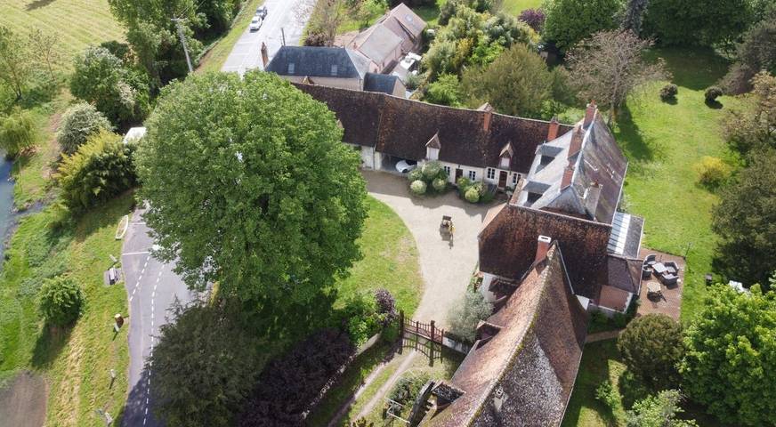 Gîte pour 17 personnes, avec jardin et balcon à Saint-Satur - 3