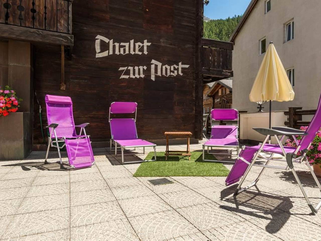Appartement entier, Zur Post in Saas-Almagell, Alpes valaisannes