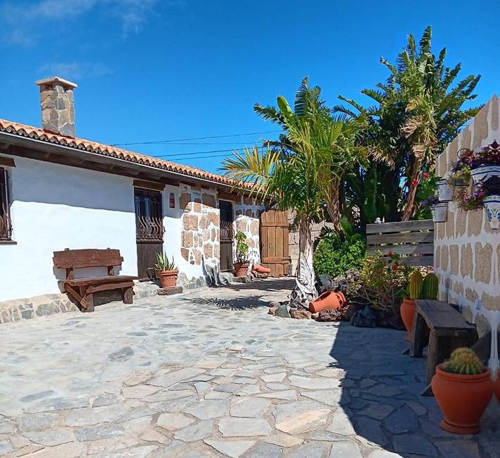 Casa rural para 5 personas, con jardín y vistas en Arico