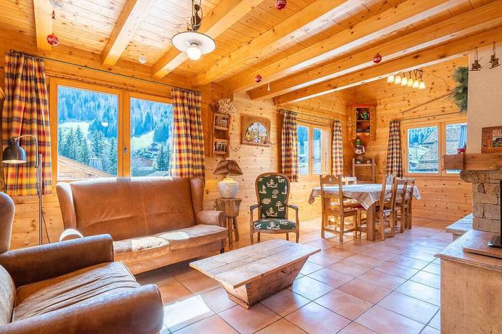 Agritourisme pour 4 personnes, avec balcon à La Clusaz