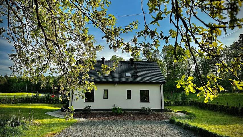 Ferienhaus für 6 Personen, mit Ausblick und Garten