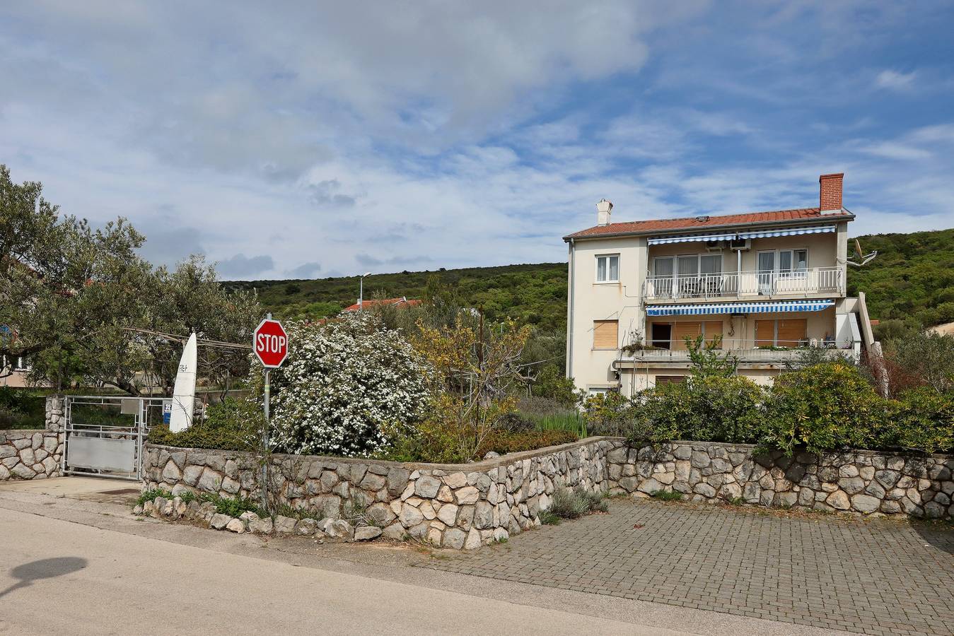 Ganze Wohnung, Studio Appartement mit Terrasse Punat, Krk As-5410-a in Punat, Krk