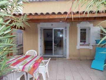 Cottage pour 6 personnes, avec jardin et piscine dans Plage Rochelongue