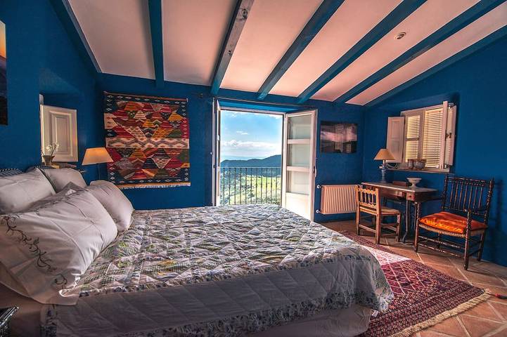 Superbe, romantique, privé, paisible villa avec vue imprenable sur le Maroc in Gaucín, Serranía de Ronda