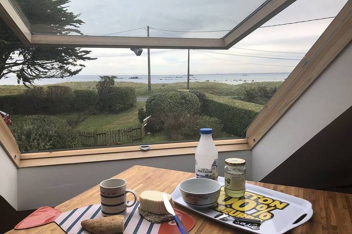 Maison de vacances pour 4 personnes, avec jardin