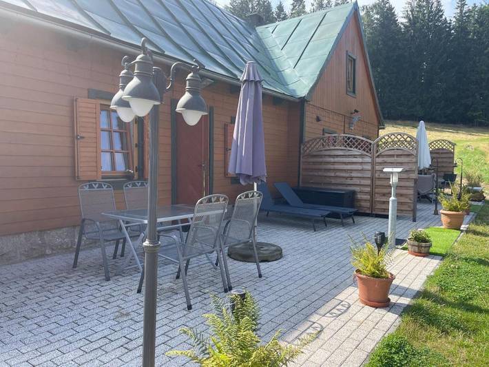 Dom dla 4 osób, z Taras i Sauna w Przesieka