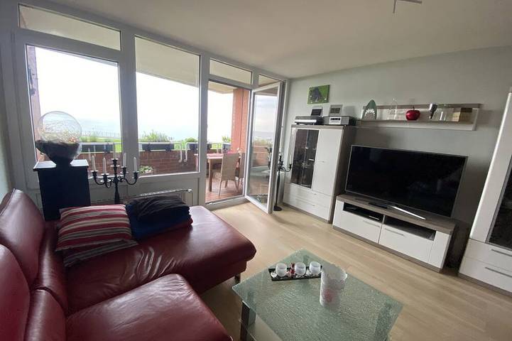 Ferienwohnung für 3 Personen, mit Balkon am Südstrand Wilhelmshaven