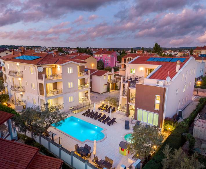 Hotel für 2 Personen, mit Kinderpool und Pool in Fazana