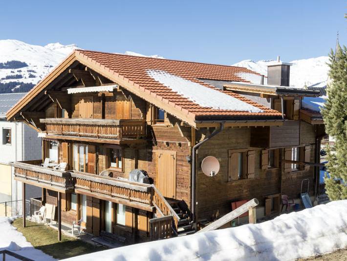 Ganze Ferienwohnung, Ferienwohnung Genoveva Sax, Obersaxen-Meierhof - 3.5 Zimmer Ferienwohnung für max. 5 Pers. im Eg in Meierhof, Obersaxen