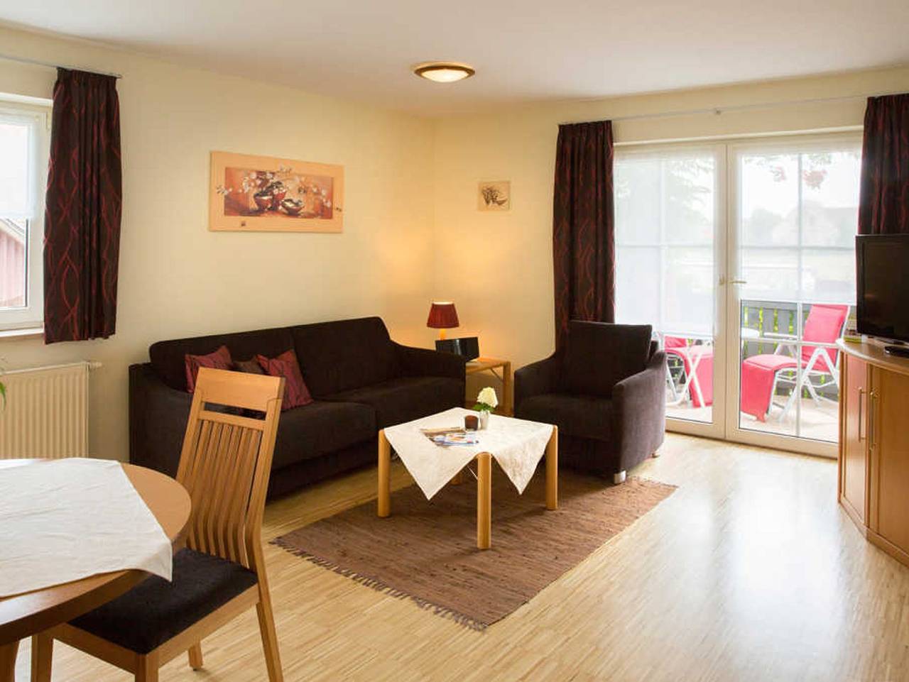 Ganze Ferienwohnung, Kur & Golf Ferienwohnungen Wattenbach in Bad Windsheim, Steigerwald