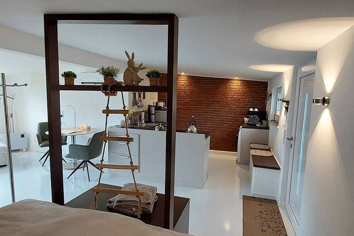 Gartencharlet Extertal mit beheiztem Außenwhirlpool Hunde kostenlos in Extertal, Kreis Lippe