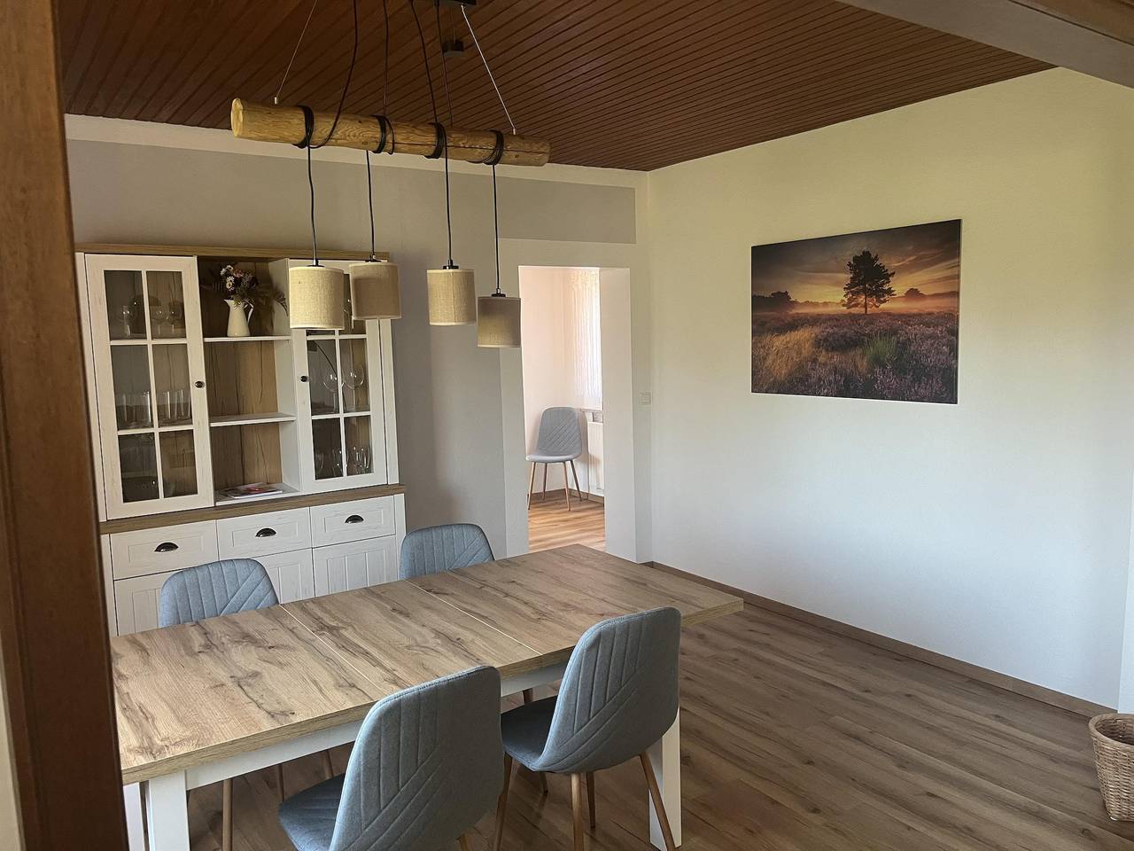 Ganze Ferienwohnung, Appartement/Fewo, Dusche und Bad, Wc, 2 Schlafräum in Hermannsburg, Naturpark Südheide
