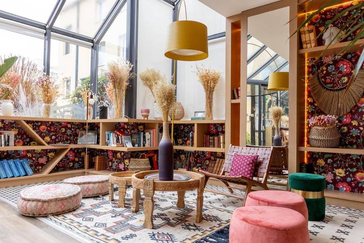 Hôtel pour 4 personnes, avec terrasse, animaux acceptés