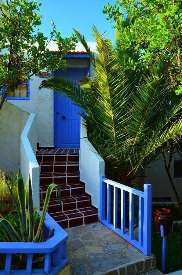 Maison d’hôte pour 2 personnes, avec vue ainsi que jardin et piscine, animaux acceptés à Chersónissos - 3